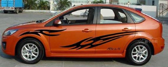 汽车怎么贴纸才合法